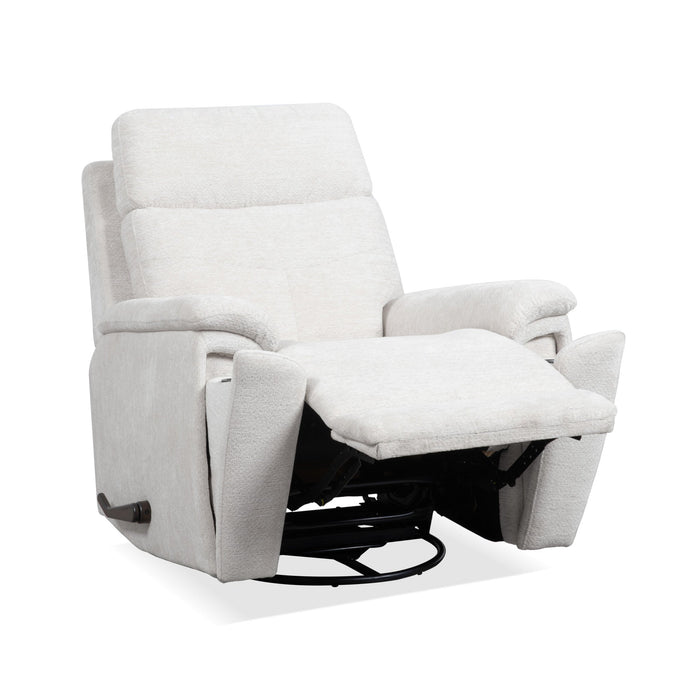 Refined Pearl Perfect Match Swivel Gliding Recliner