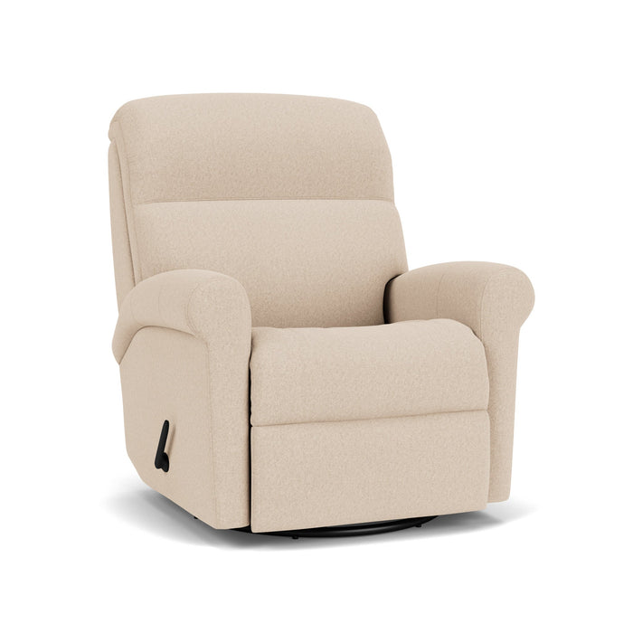 Davis Leather Swivel Gliding Recliner