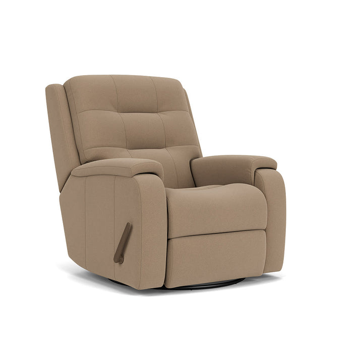 Arlo Leather Swivel Gliding Recliner