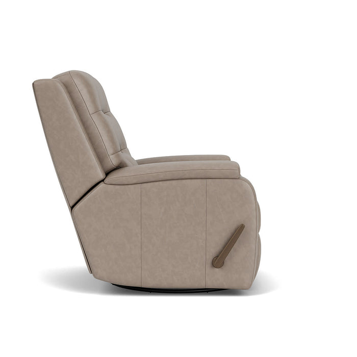 Arlo Leather Swivel Gliding Recliner