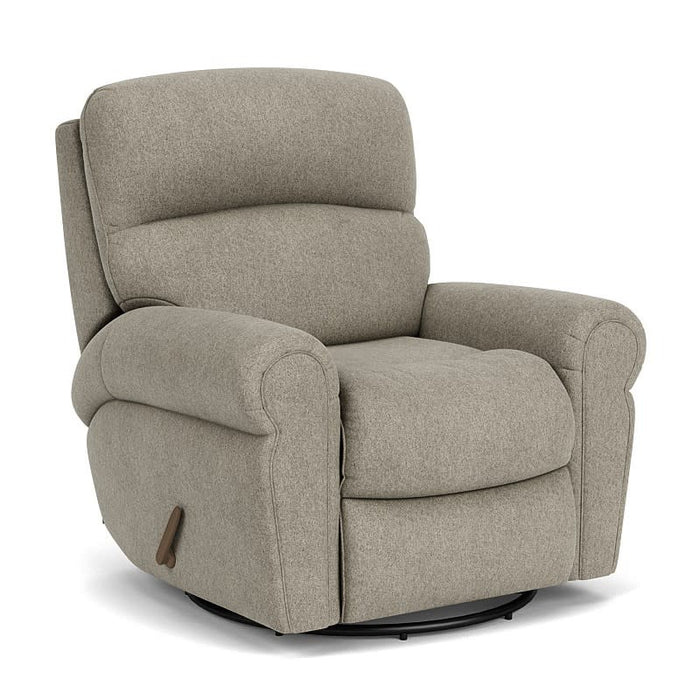 Langston Fabric Swivel Gliding Recliner