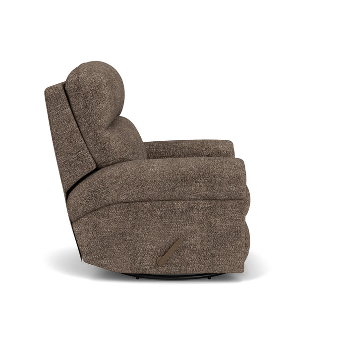 Langston Fabric Swivel Gliding Recliner