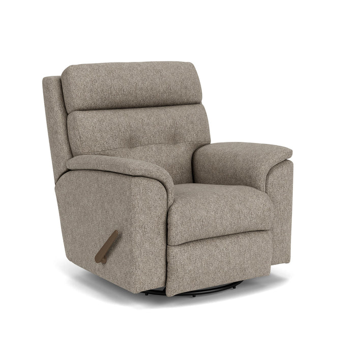 Mason Fabric Swivel Gliding Recliner