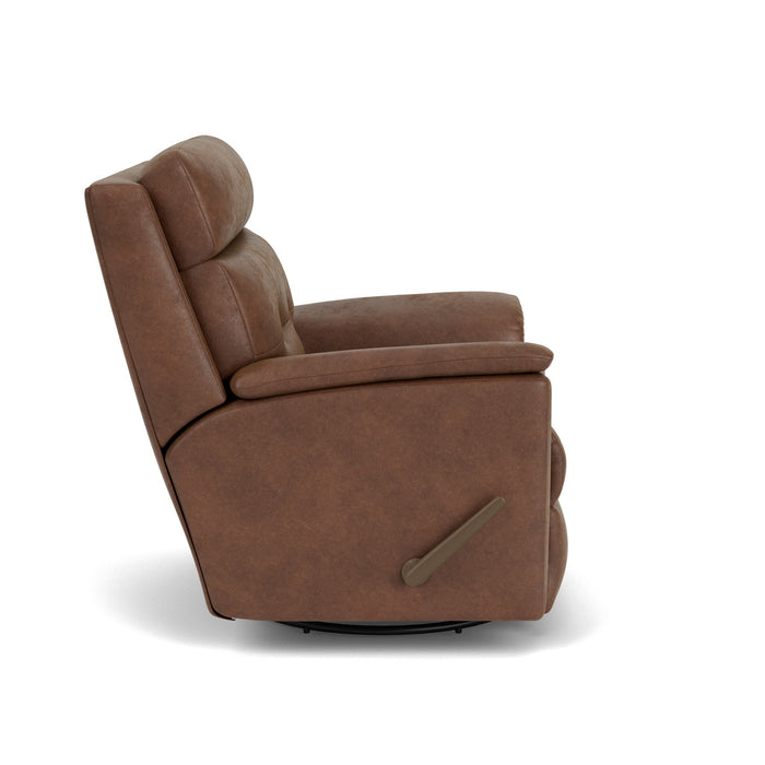 Mason Fabric Swivel Gliding Recliner