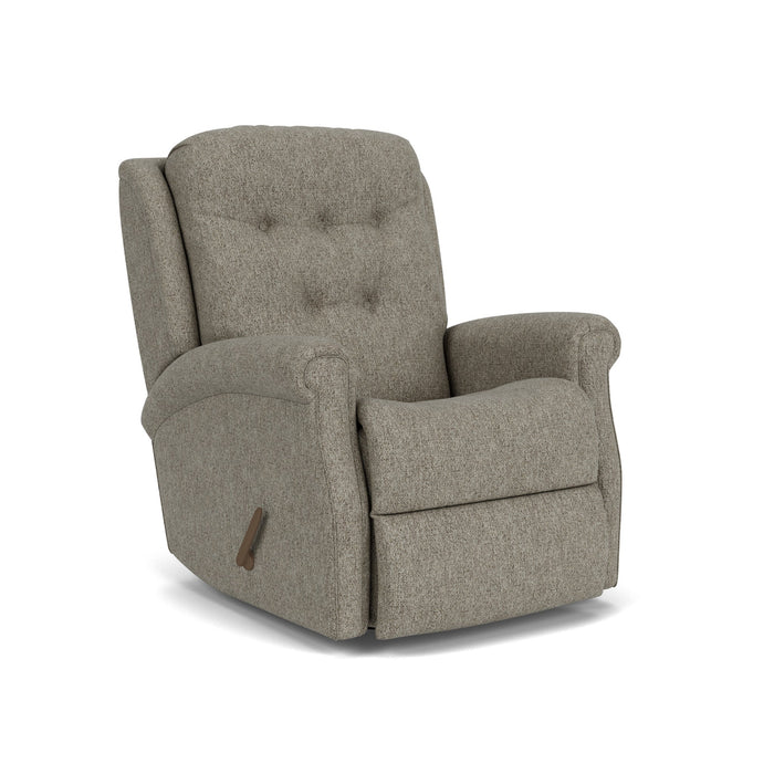 Minnie Fabric Swivel Gliding Recliner