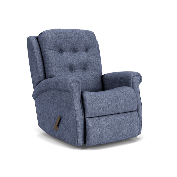 Minnie Fabric Swivel Gliding Recliner