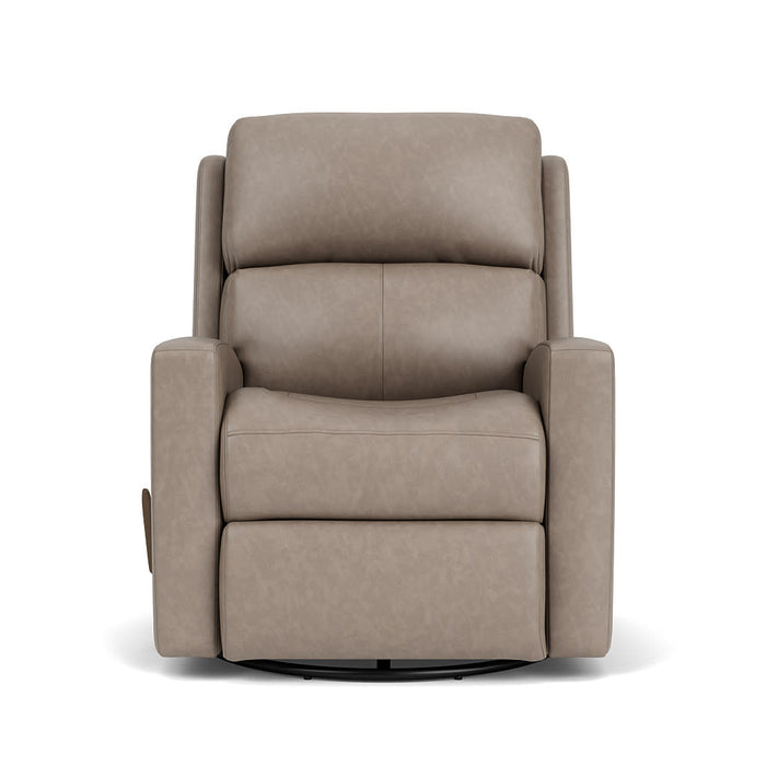 Catalina Leather Swivel Gliding Recliner