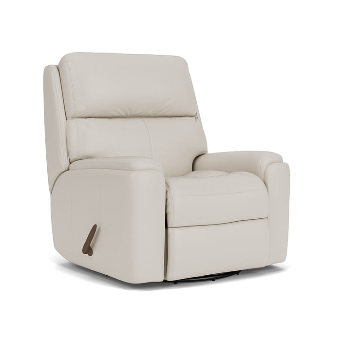 Rio Leather Swivel Gliding Recliner