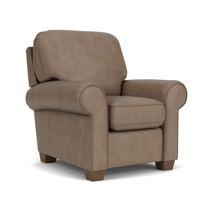 Thornton Leather High-Leg Recliner