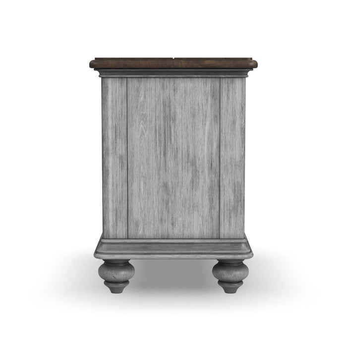 Plymouth Gray Chairside Table