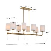 Awyr, 8 Lt Chandelier