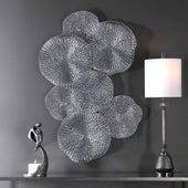 Ripley Metal Wall Decor, Pewter