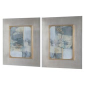 Gilded Whimsy Framed Prints, S/2