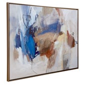 Subtle Nuances Framed Canvas