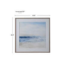 Surf and Sand Framed Print