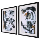 Winterland Framed Prints, S/2