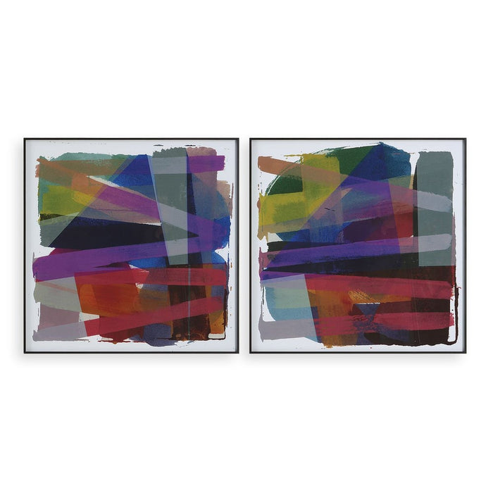 Vivacious Framed Prints, S/2