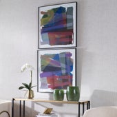 Vivacious Framed Prints, S/2