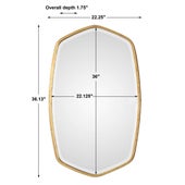 Duronia Mirror, Gold