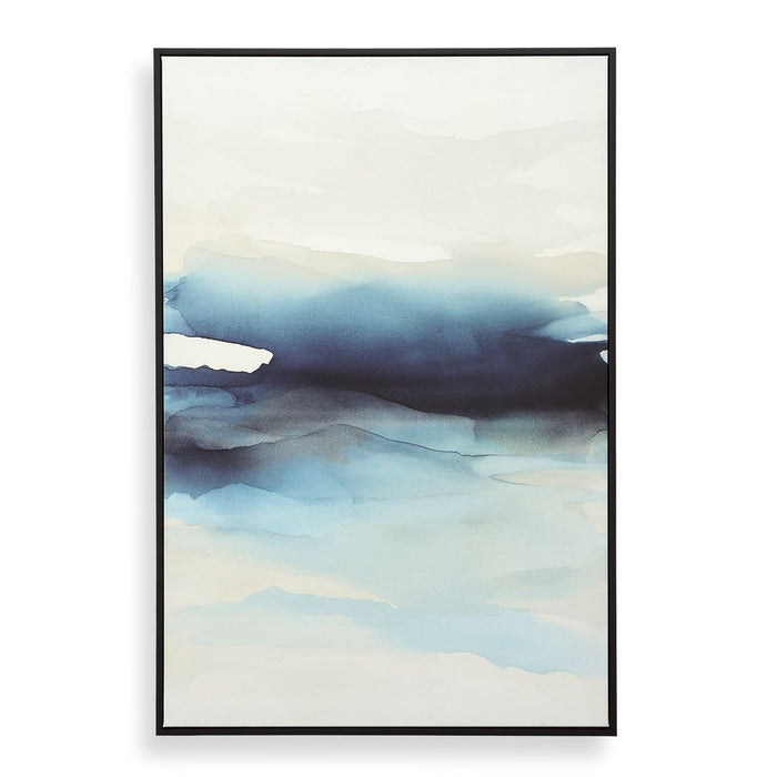 Waves Framed Canvas