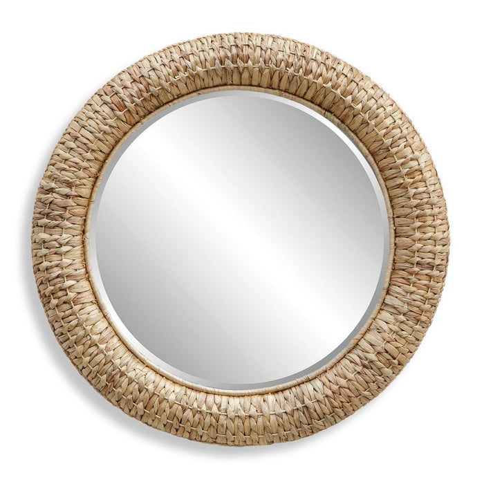 Twisted Seagrass Round Mirror