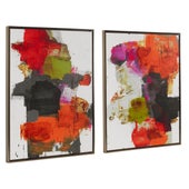 Tried and True Framed Canvases, S/2