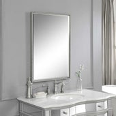 Sherise Vanity Mirror, Nickel