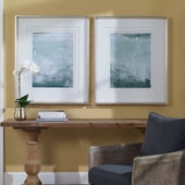 Coastal Patina Framed Prints, S/2