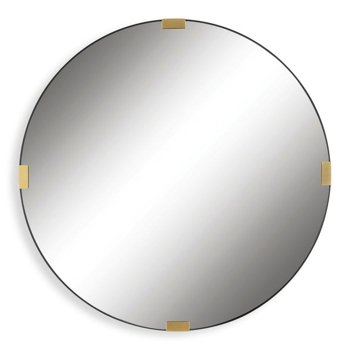 Clip Round Mirror