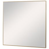 Alexo Square Mirror, Gold