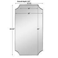 Lennox Mirror, Nickel