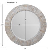 Repose Round Mirror