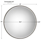 Stefania Round Mirror