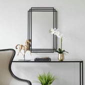 Amherst Mirror, Black