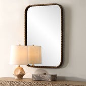 A Little Knotty Vanity Mirror