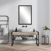 Serna Vanity Mirror, Black