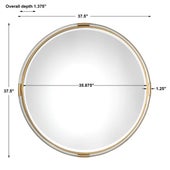 Mackai Round Mirror