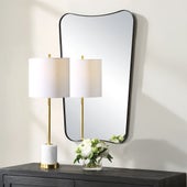 Belvoir Mirror, Black