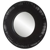 Sailor's Knot Round Mirror, Black