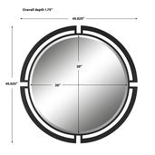 Quadrant Round Mirror