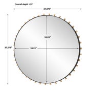 Cosmopolitan Round Mirror