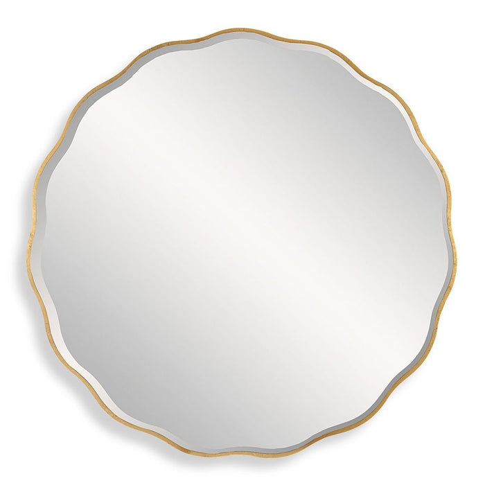 Aneta Large Round Mirror, Gold