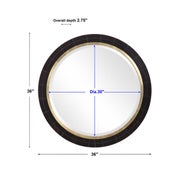 Nayla Round Mirror