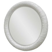 Mariner Round Mirror, White