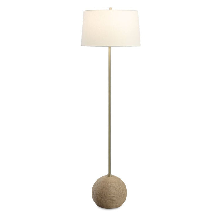 Captiva Floor Lamp, Brass