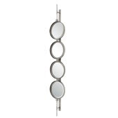 Button Mirror, Silver