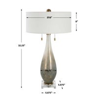 Cardoni Table Lamp, Bronze