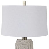 Zade Table Lamp, Gray