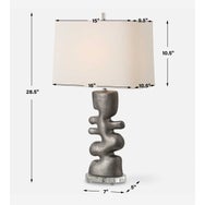 Free Flowing Table Lamp