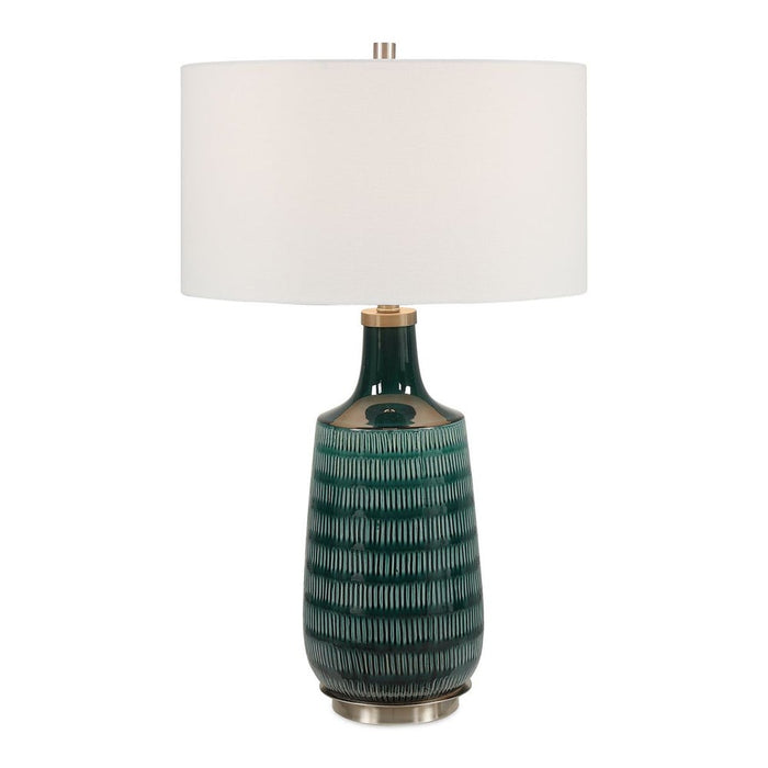 Scouts Table Lamp, Teal